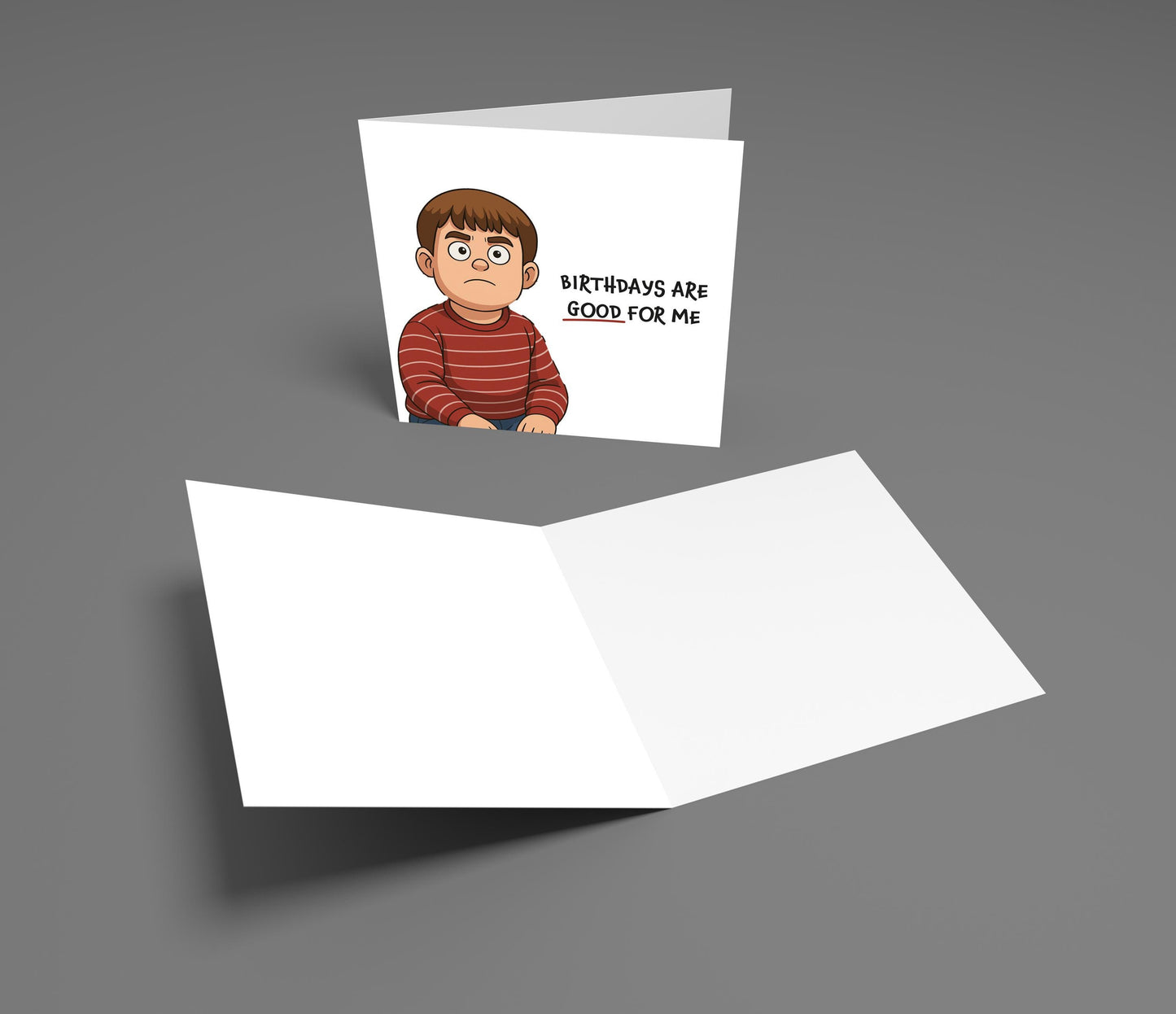 Funny Bacon Birthday Card: Wife Swap Meme, Reality TV Quote