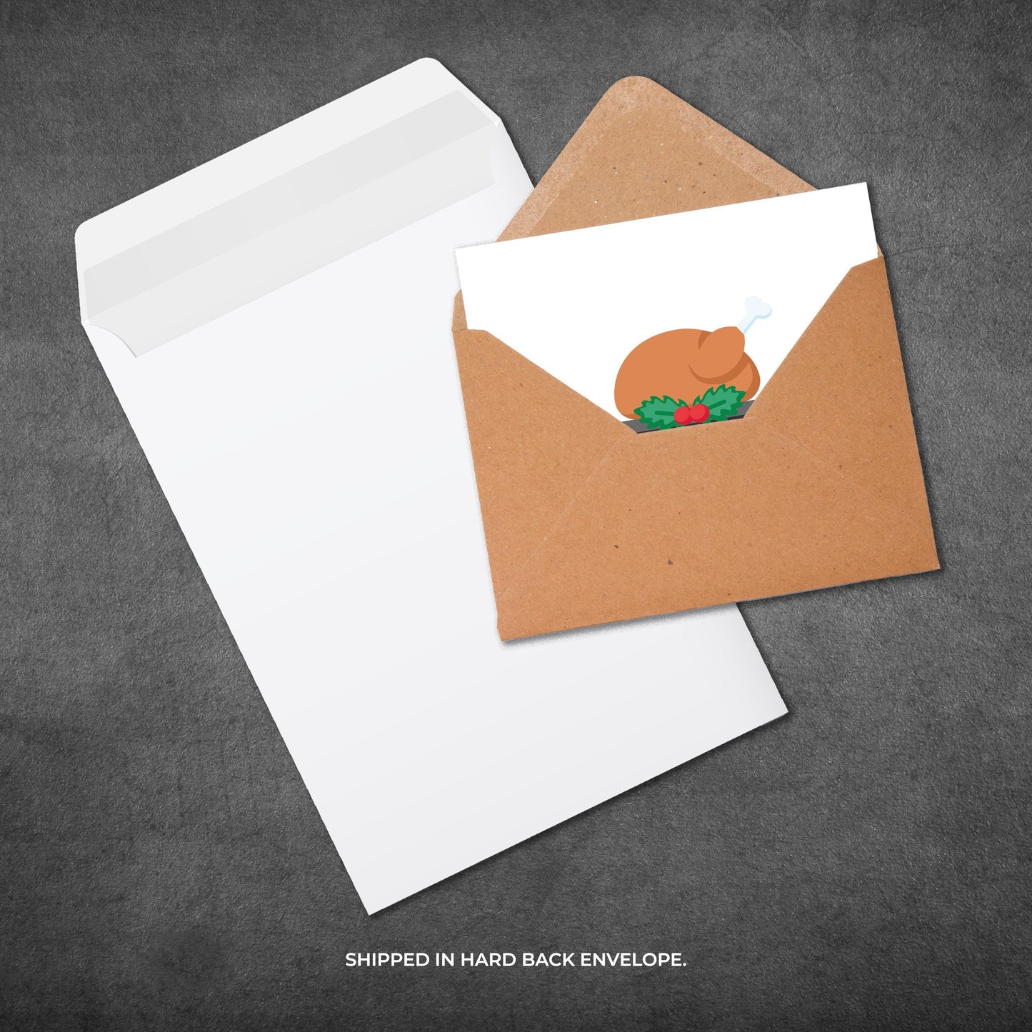 Funny Christmas Card: Talk Turkey to Me, Festive Pun