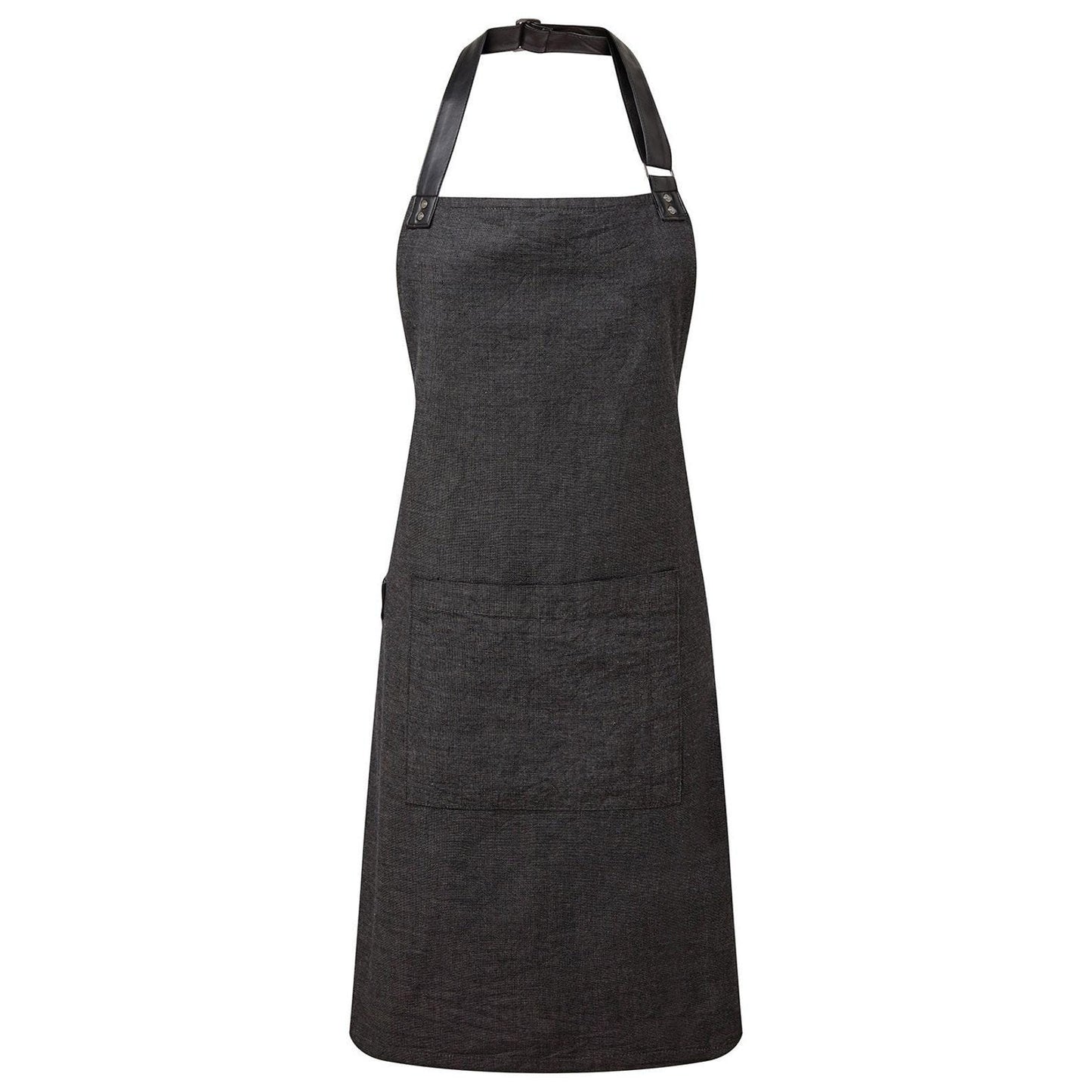 Mustard Oxford Bib Apron, Personalised Cooking Apron, Gift for Him or Her