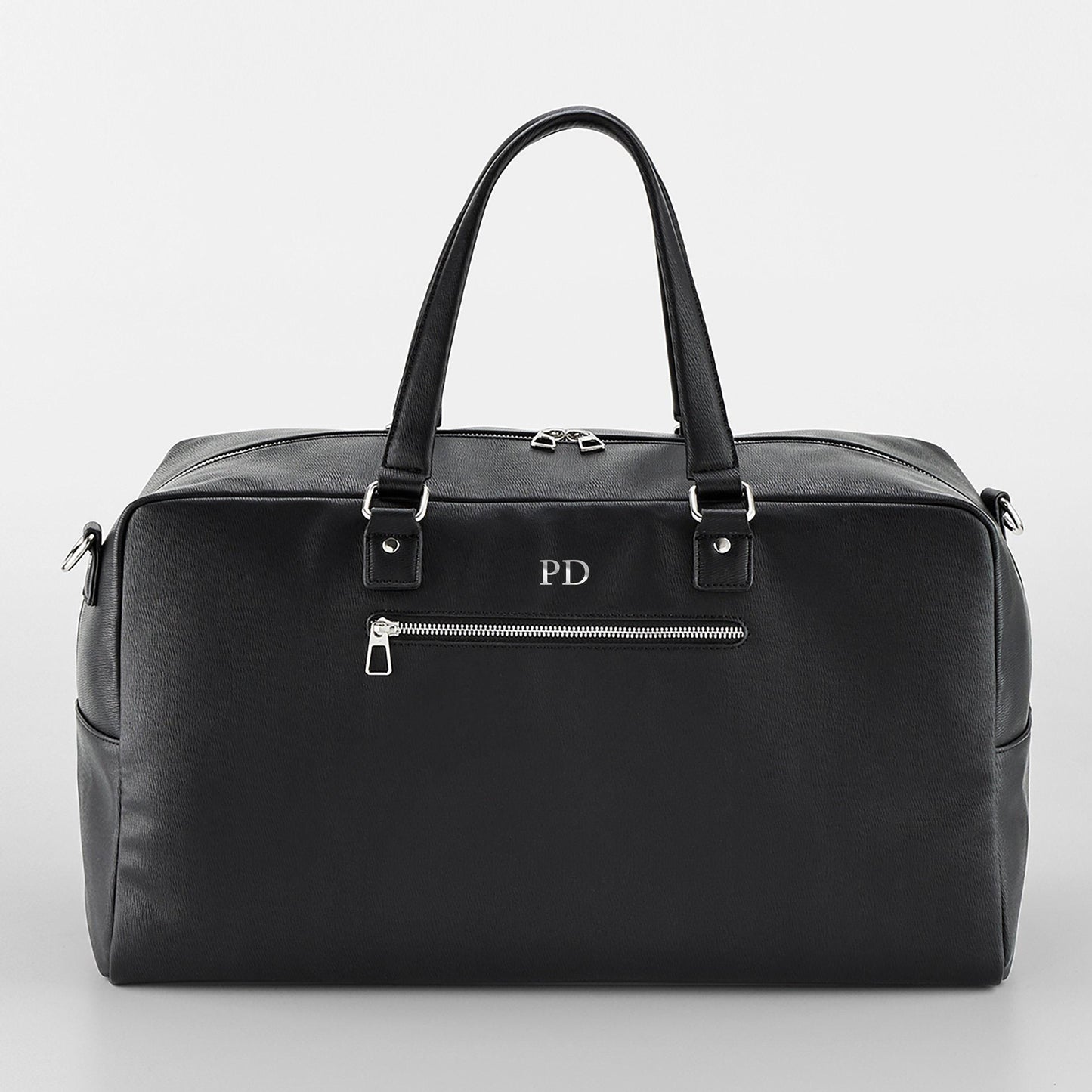 Tailored Luxe Weekender Bag, Personalised Men’s Travel Bag, Luxury Holdall Gift
