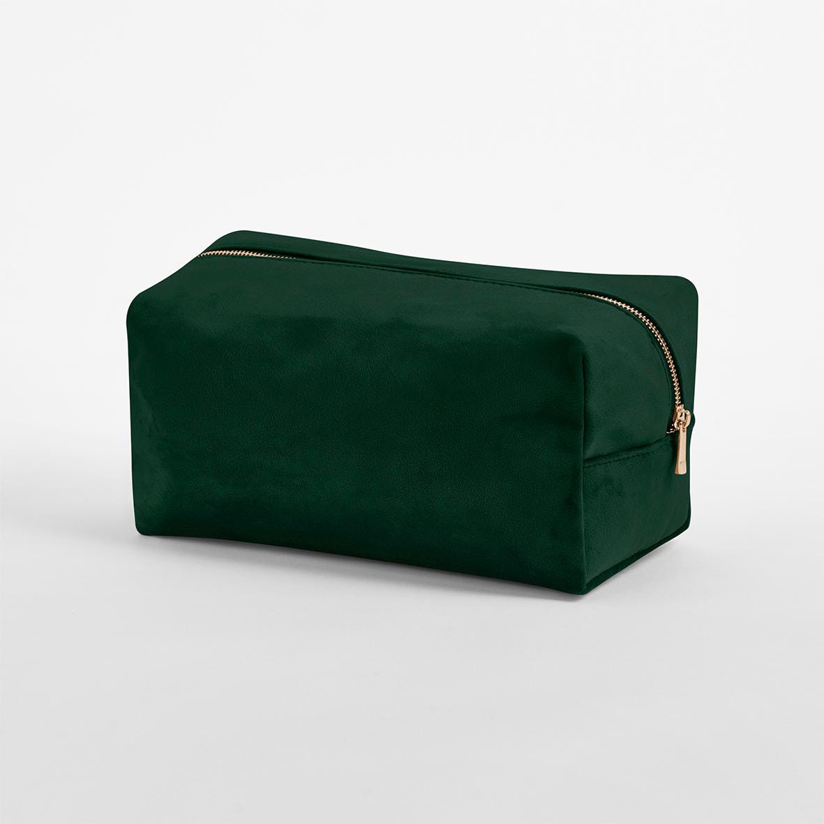 Velvet Toiletry Bag, Personalised Accessory Case, Luxury Gift for Her