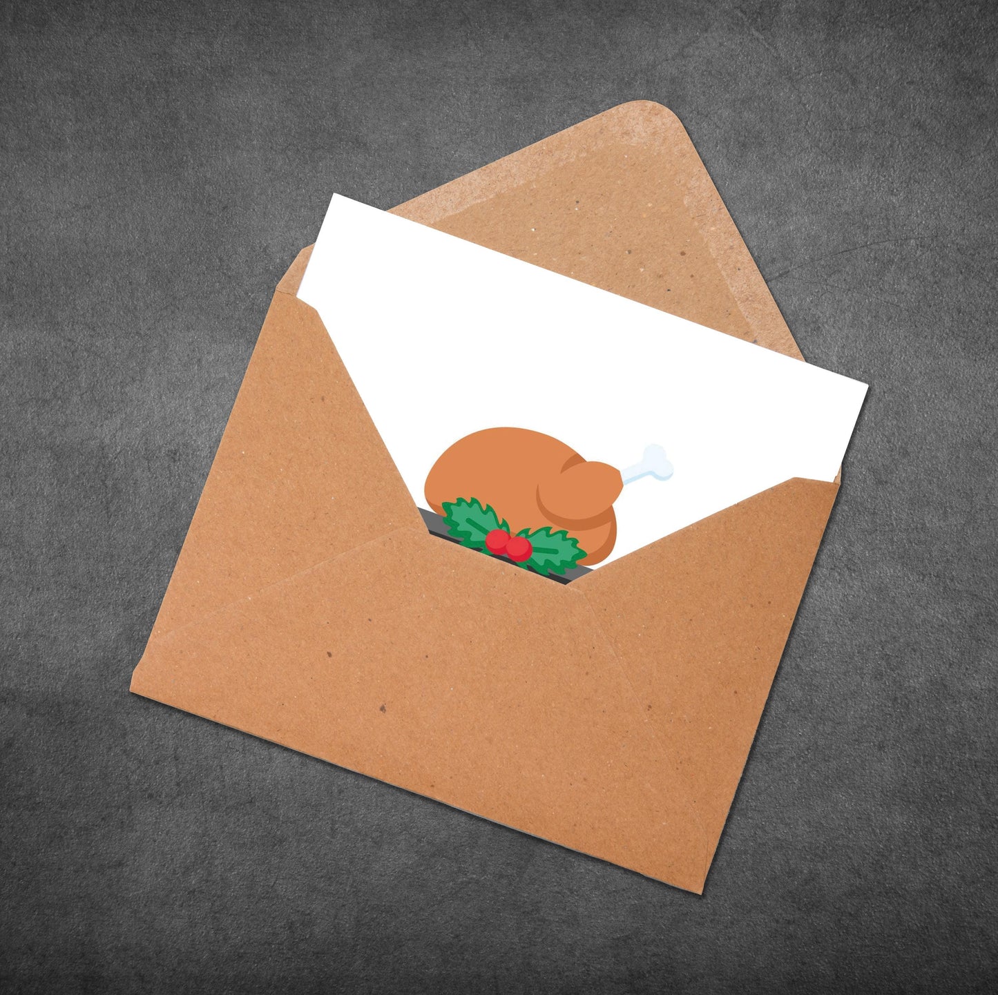 Funny Christmas Card: Talk Turkey to Me, Festive Pun