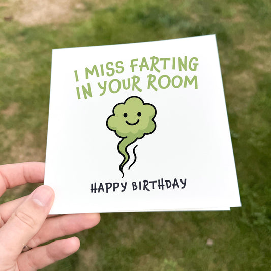 Funny Brother to Sister Birthday Card: Nostalgic Sibling Joke