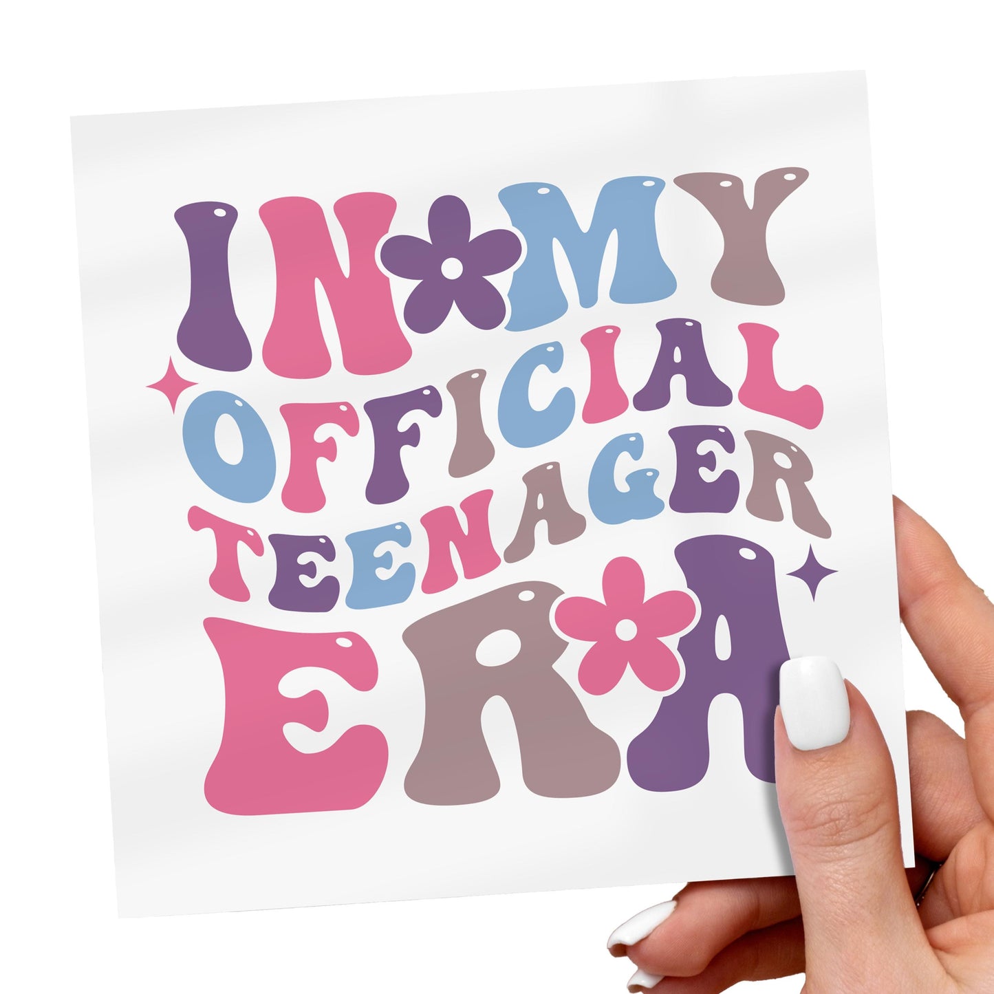 13th Birthday Card: Retro Teenager Era Milestone