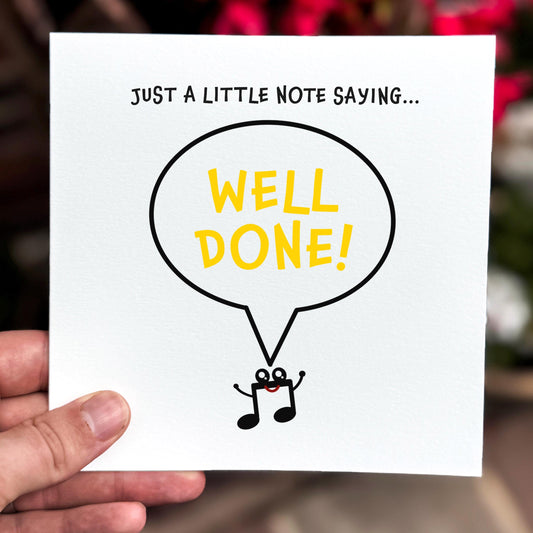Funny Congratulations Card: Well Done, New Job, Exams