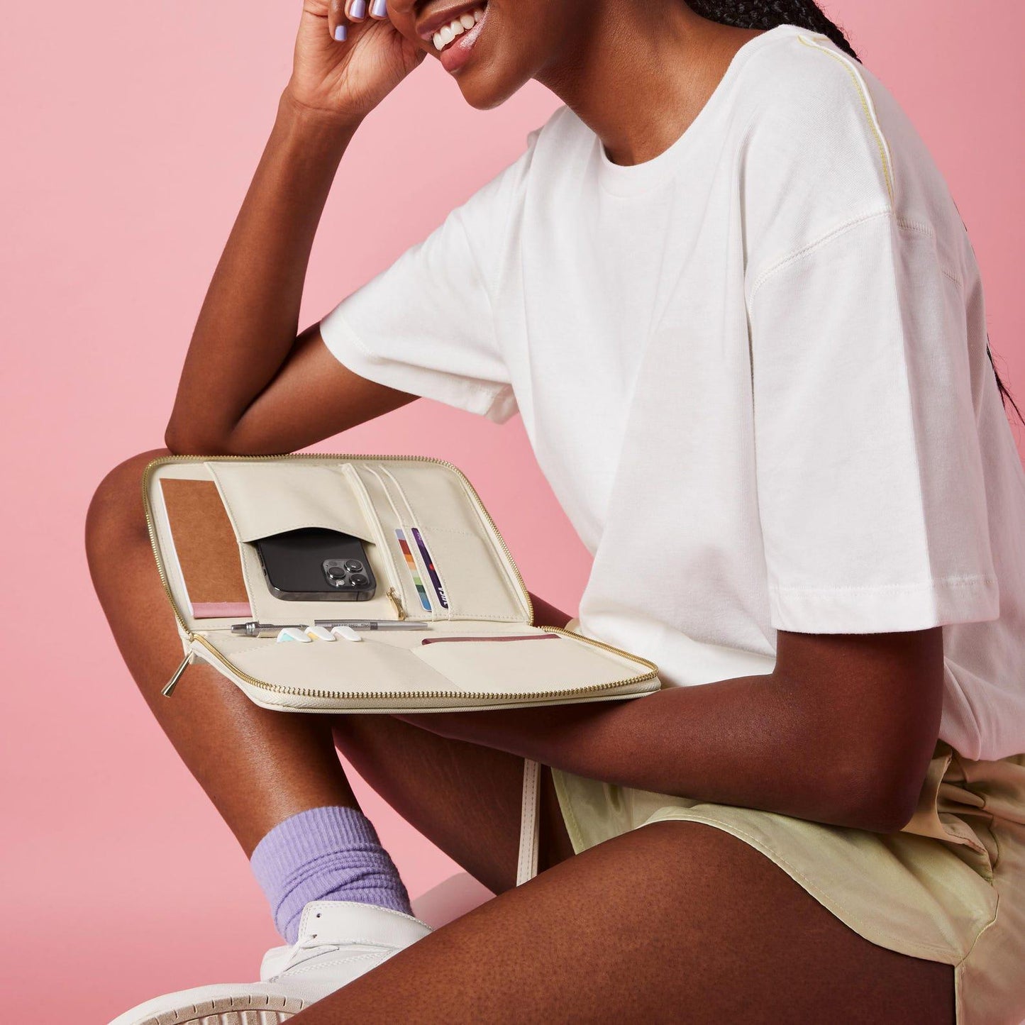 Faux Leather Travel Organiser, Personalised Passport Holder, Gift for Him or Her