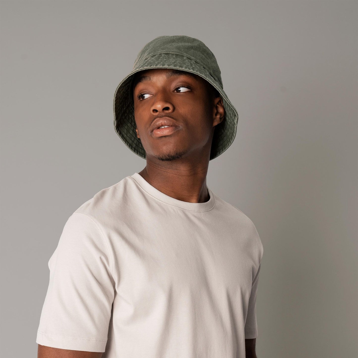 Vintage Cotton Bucket Hat, Unisex Summer Hat, Festival or Travel Gift