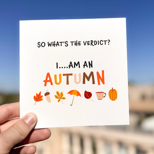 Funny Gilmore Girls Autumn Card: Pumpkin Spice Meme