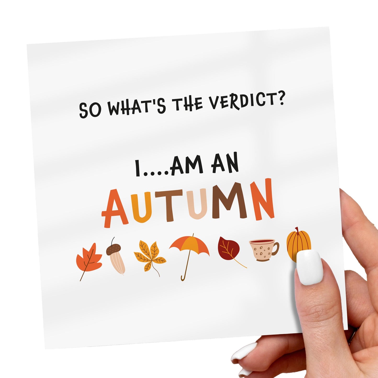 Funny Gilmore Girls Autumn Card: Pumpkin Spice Meme