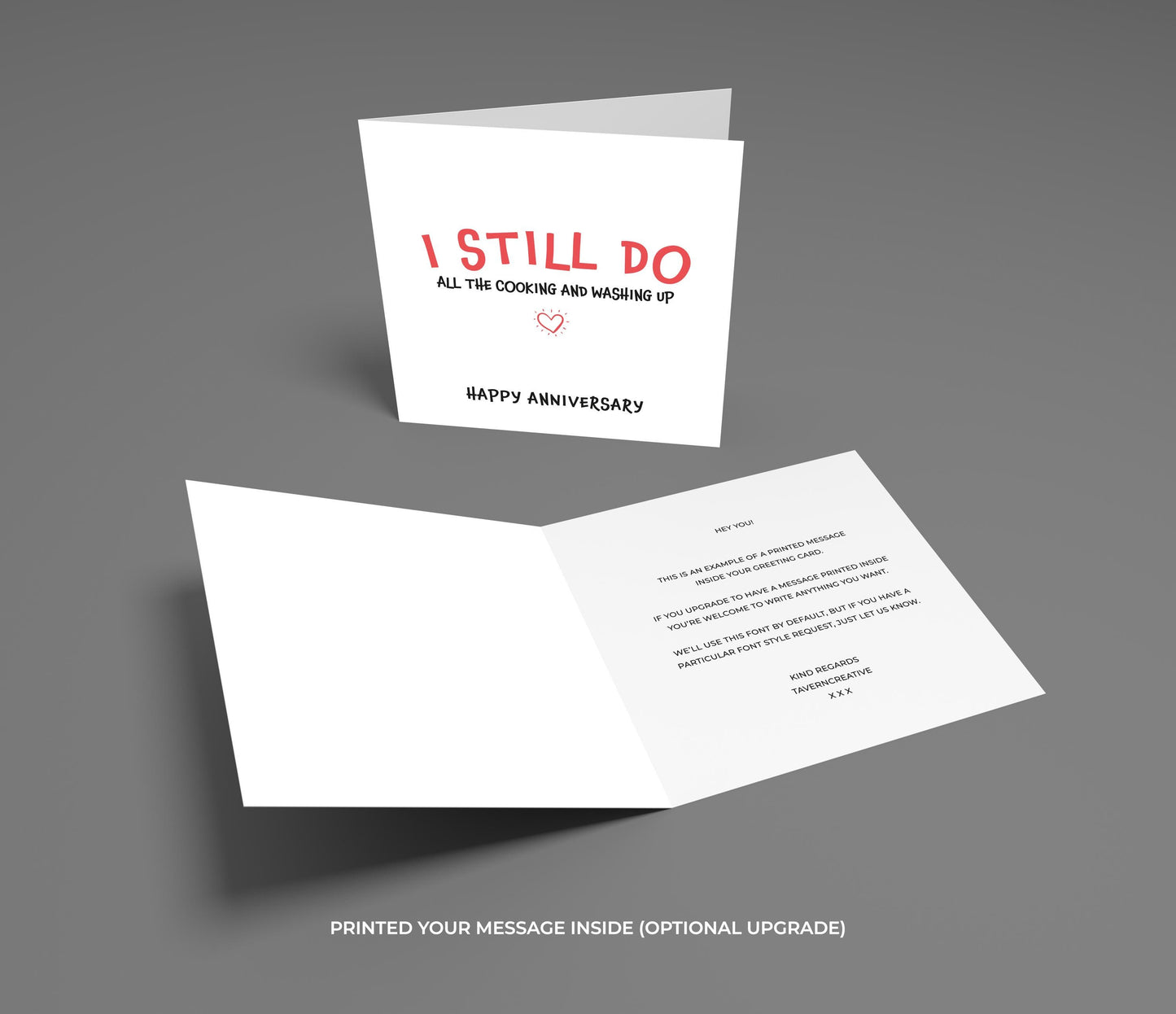 Funny Anniversary Card: Cheeky 'I Still Do' Gift for Husband or Wife