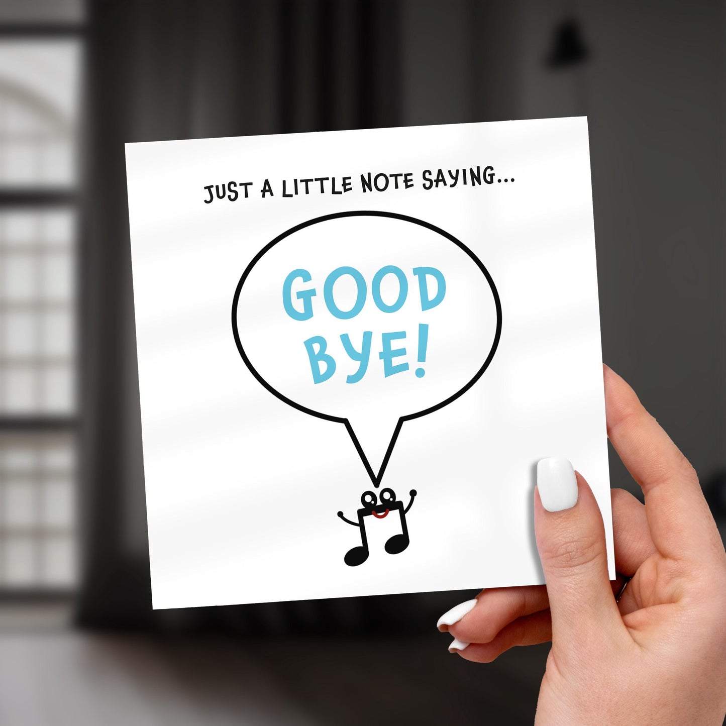 Funny Goodbye Card for Colleague: Cheerful Farewell