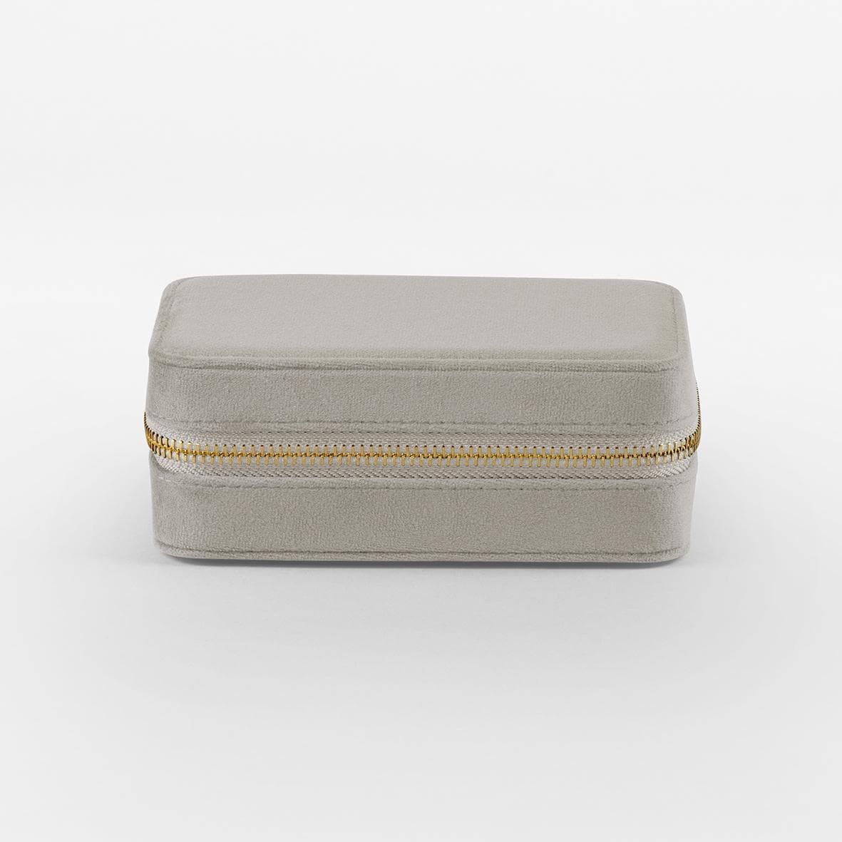 Velvet Travel Jewellery Box, Personalised Jewellery Case, Luxury Gift for Her