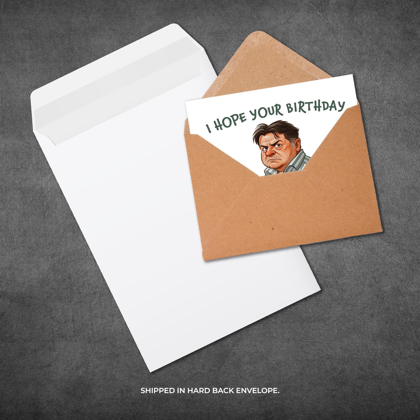 Funny Come Dine With Me Birthday Card: British Meme Card