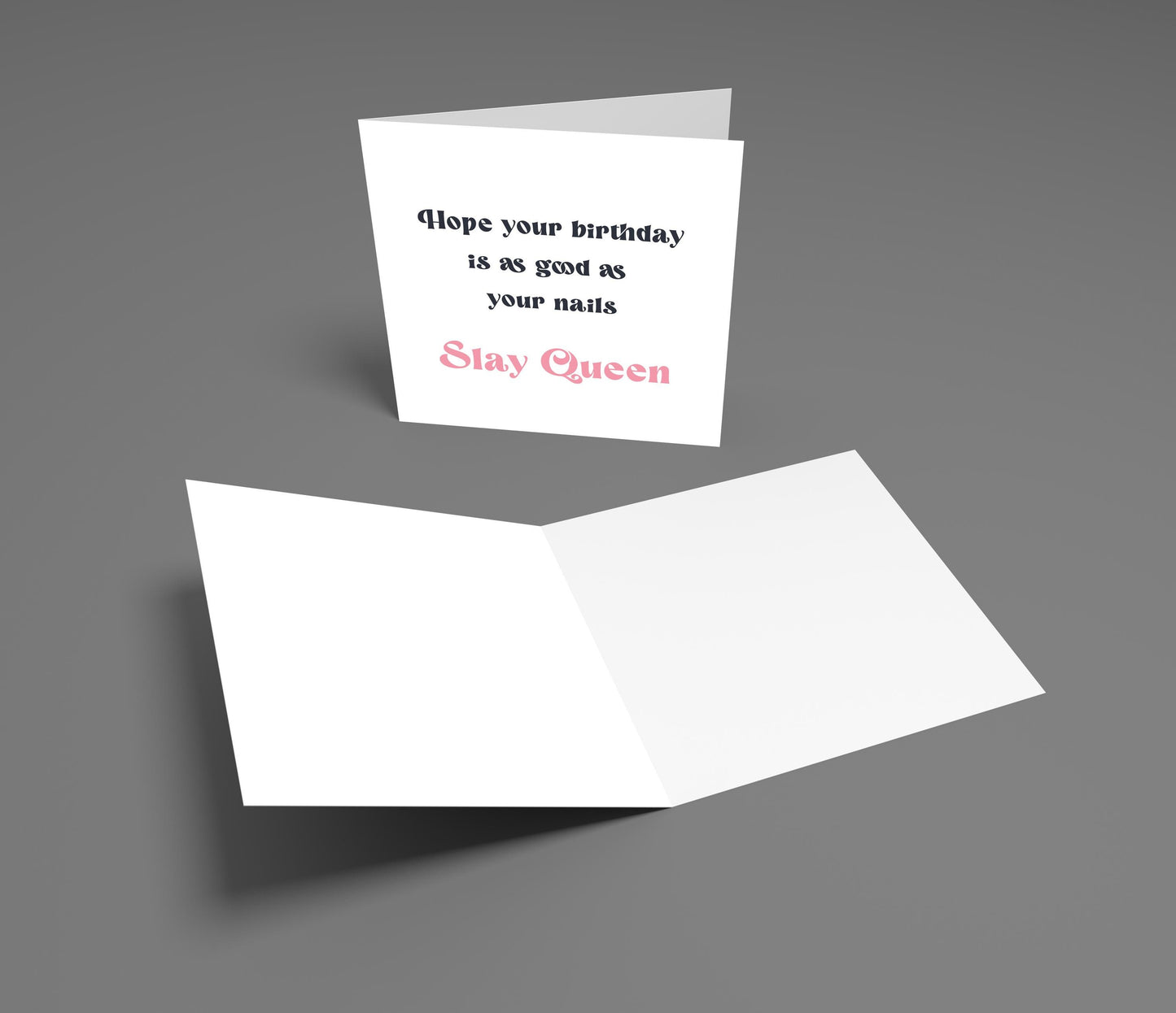 Slay Queen Birthday Card: Funny Tween/Teen Girl Card