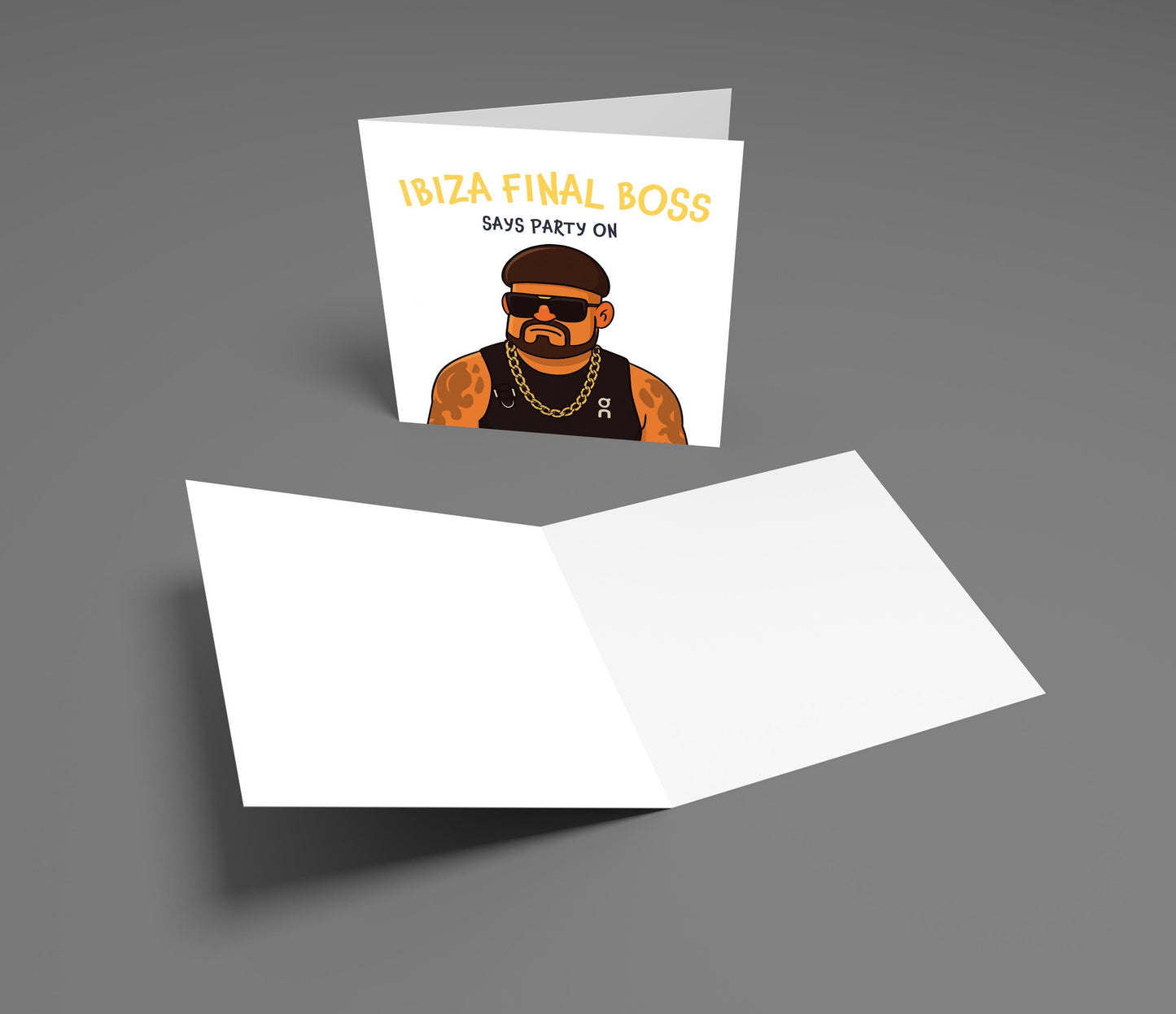 Funny Ibiza Birthday Card for Him: Jack Kay Meme Card