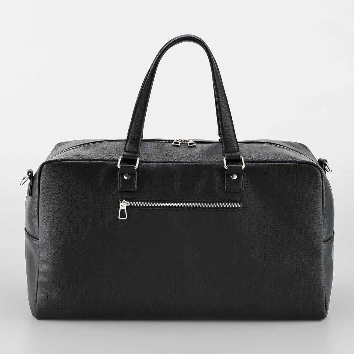 Tailored Luxe Weekender Bag, Personalised Men’s Travel Bag, Luxury Holdall Gift