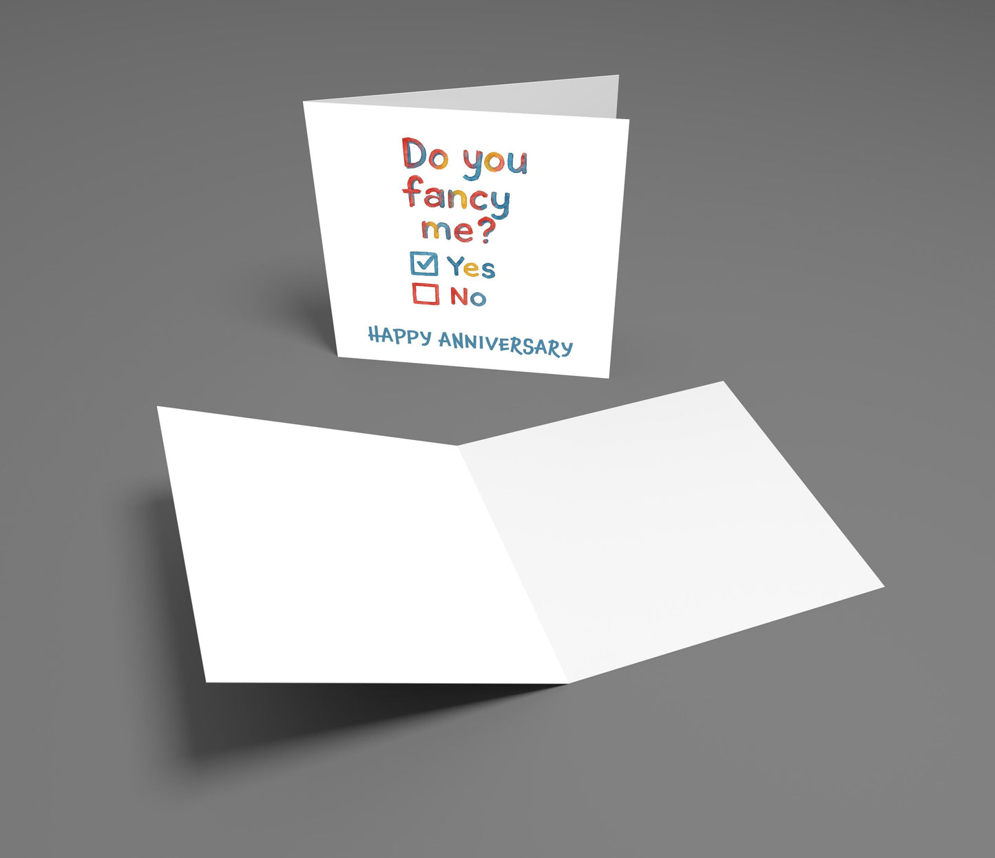 Funny Anniversary Card: Playful Tick Box Design for Couples