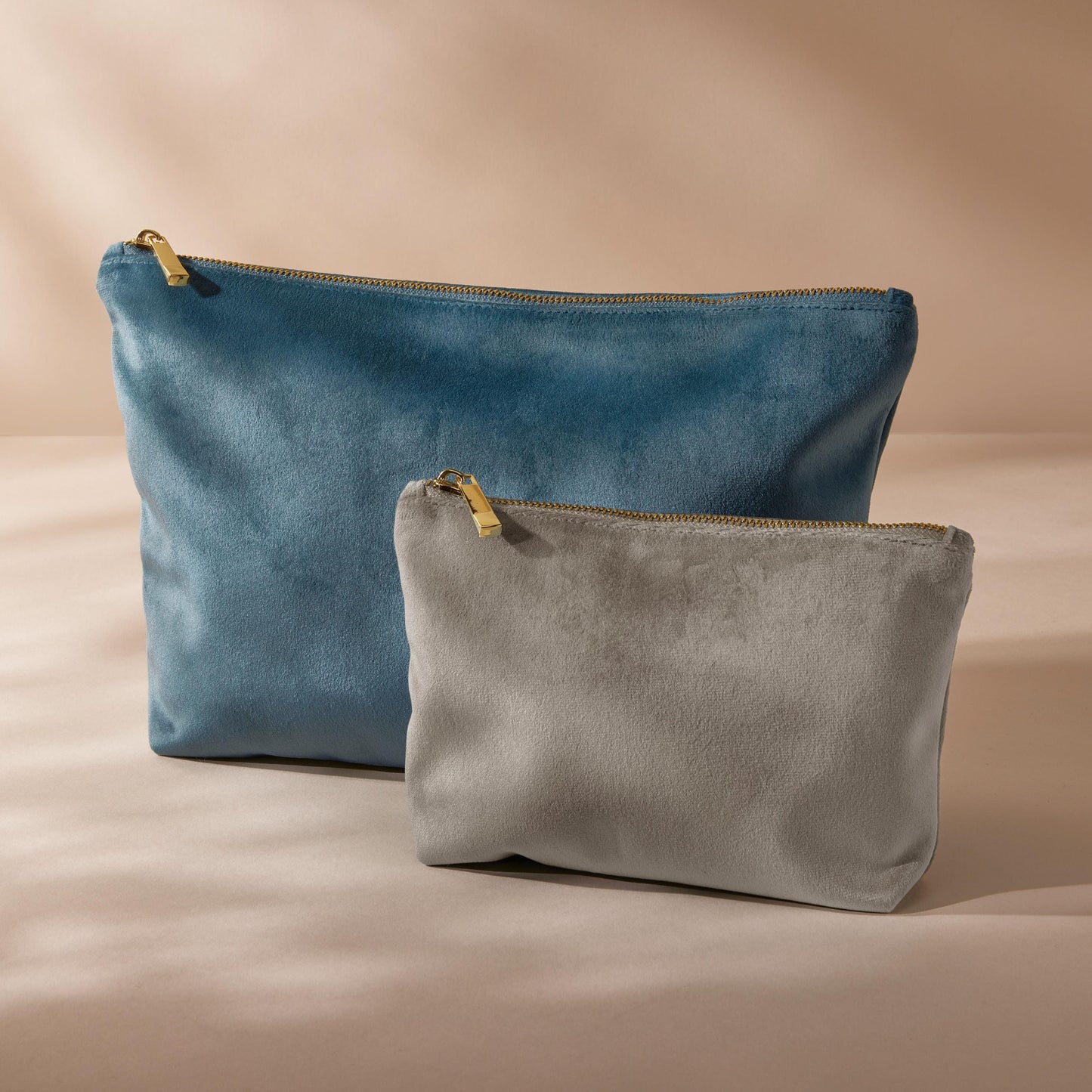 Velvet Accessory Bag, Personalised Make Up Pouch, Luxury Gift for Her