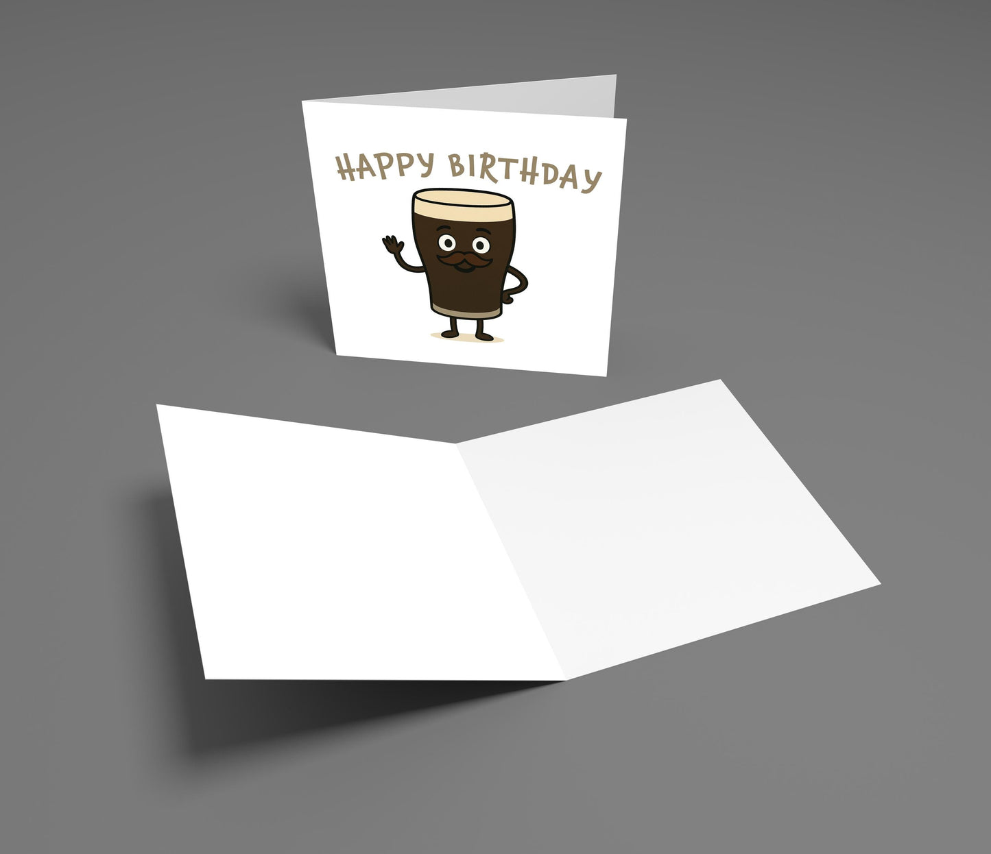 Funny Guinness Birthday Card: Irish Beer Lover's Stout Greeting
