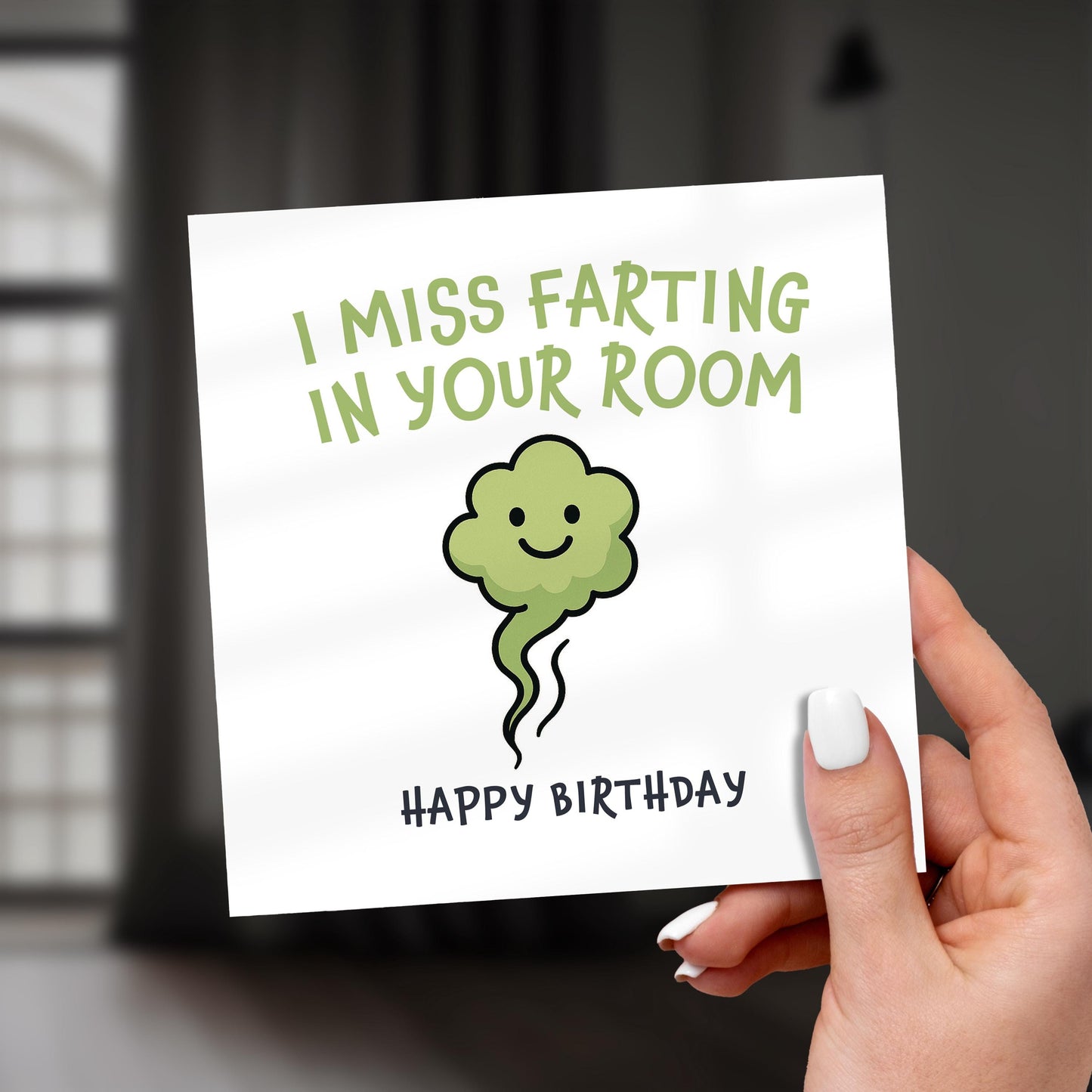 Funny Brother to Sister Birthday Card: Nostalgic Sibling Joke