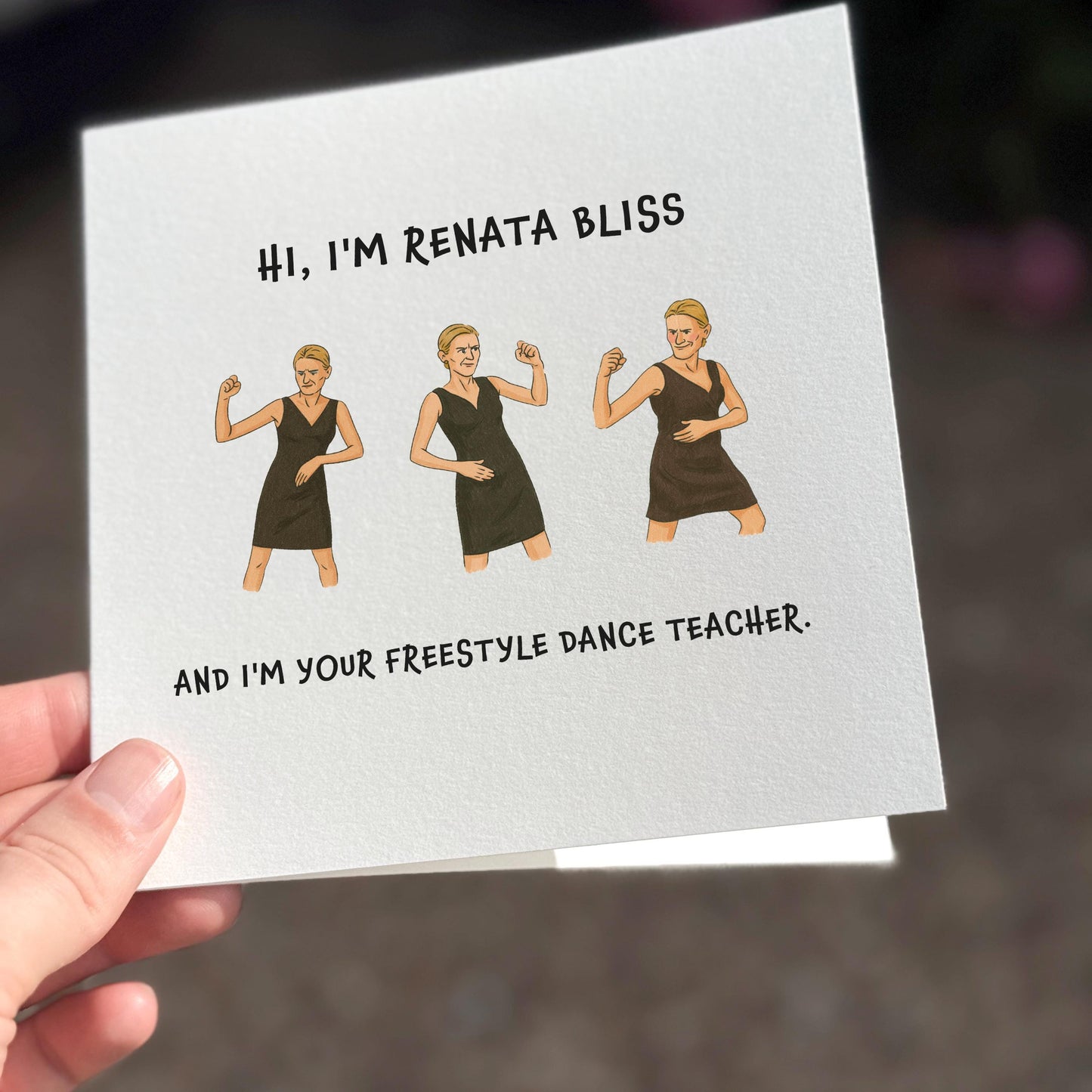 Funny Renata Bliss Birthday Card: Viral Vine Meme, Pop Culture Joke