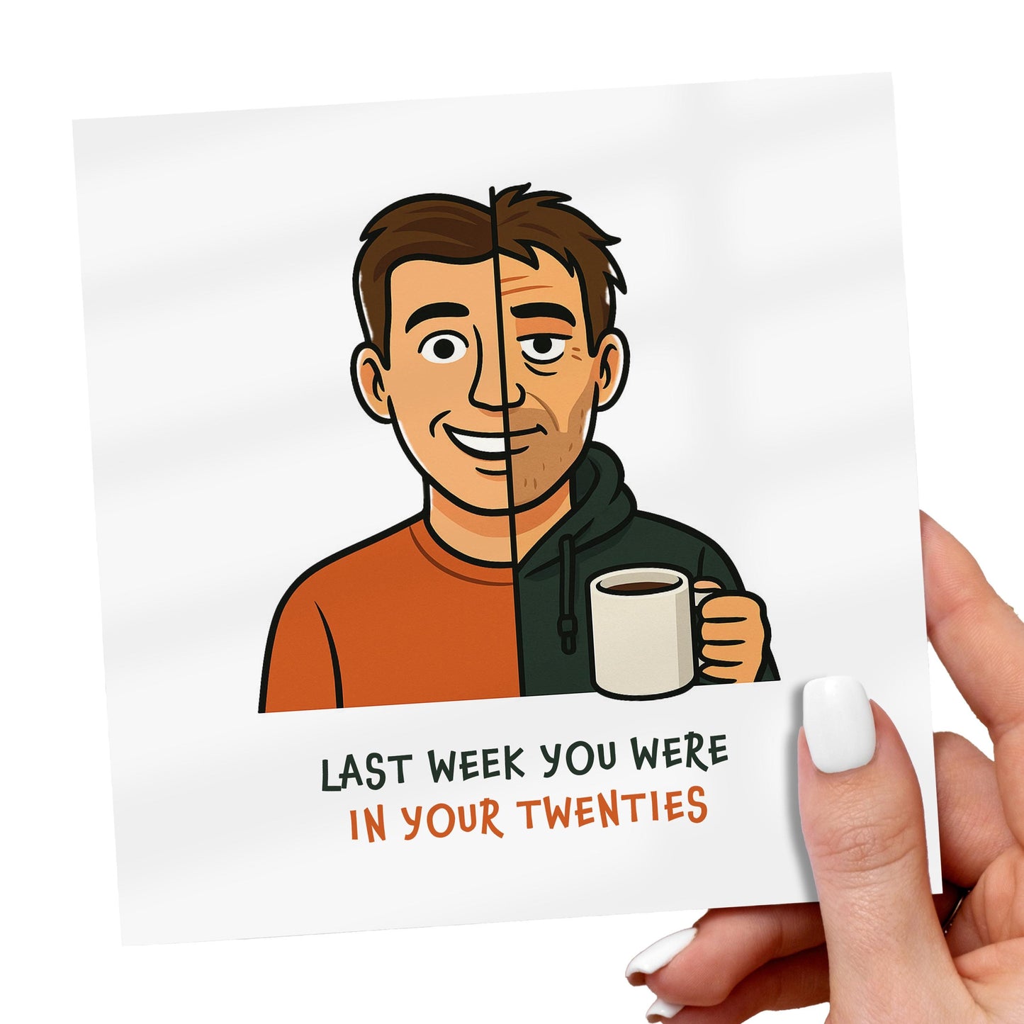 Funny 30th Birthday Card: Milestone Humor for Friend