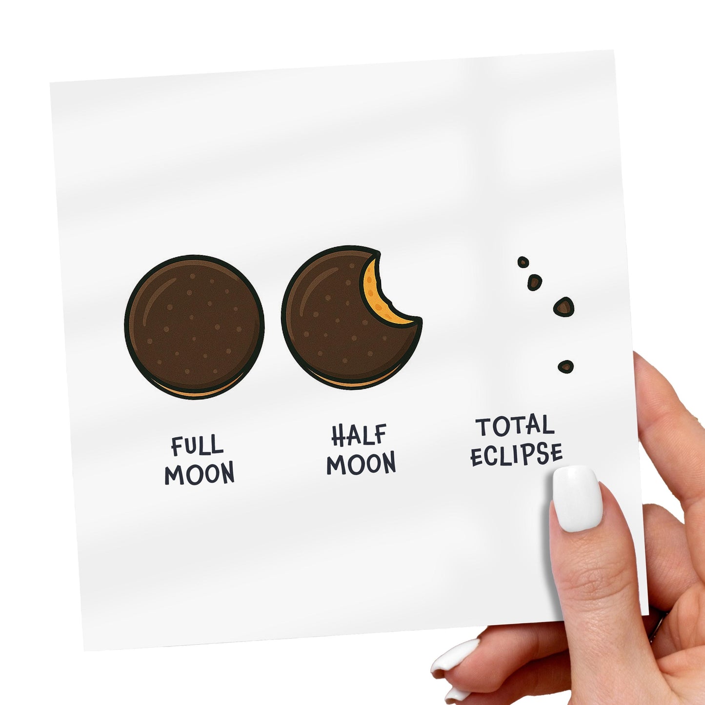 Funny Jaffa Cake Birthday Card: 90s Retro TV Ad Meme