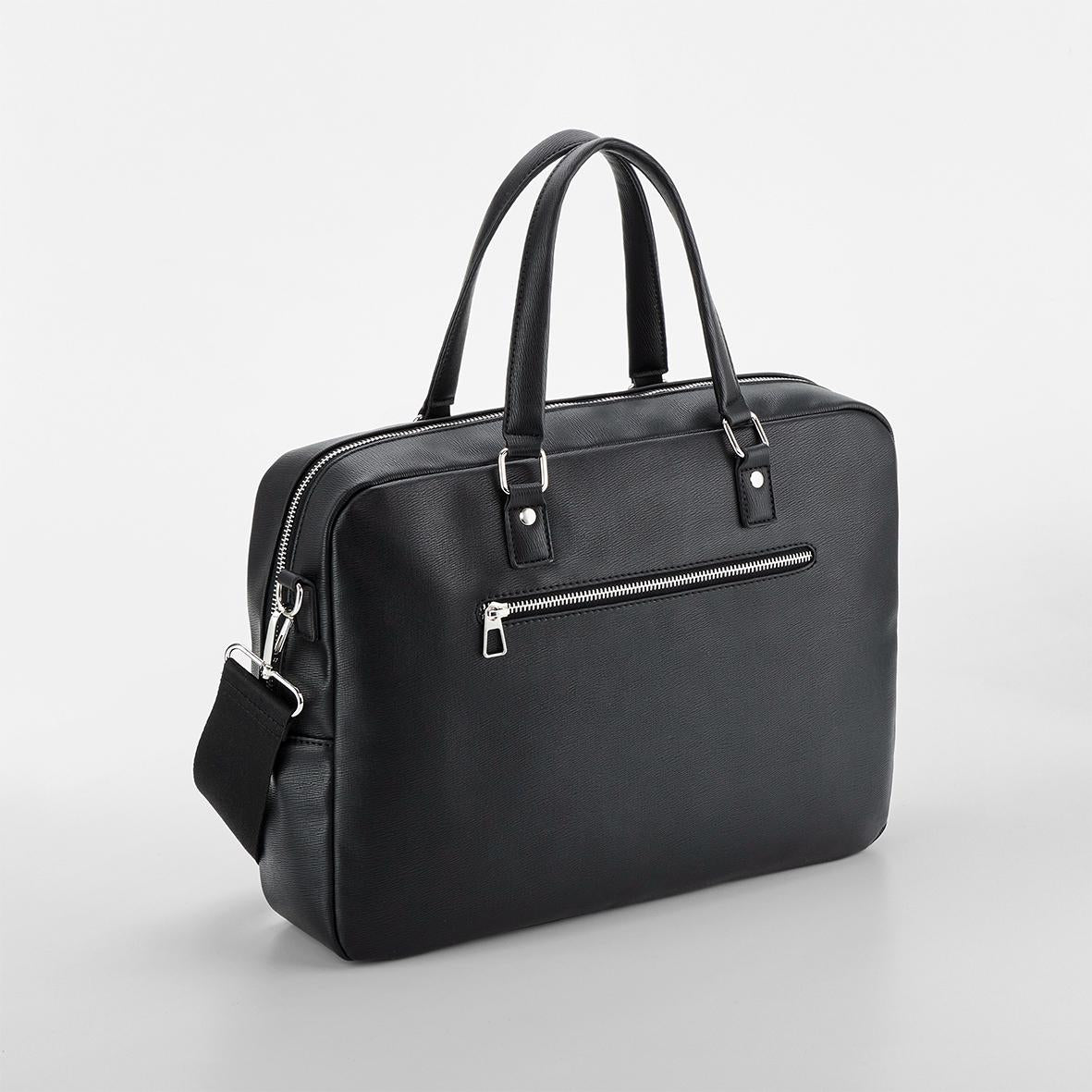 Tailored Luxe Briefcase, Personalised Men’s Work Bag, Luxury Gift for Him