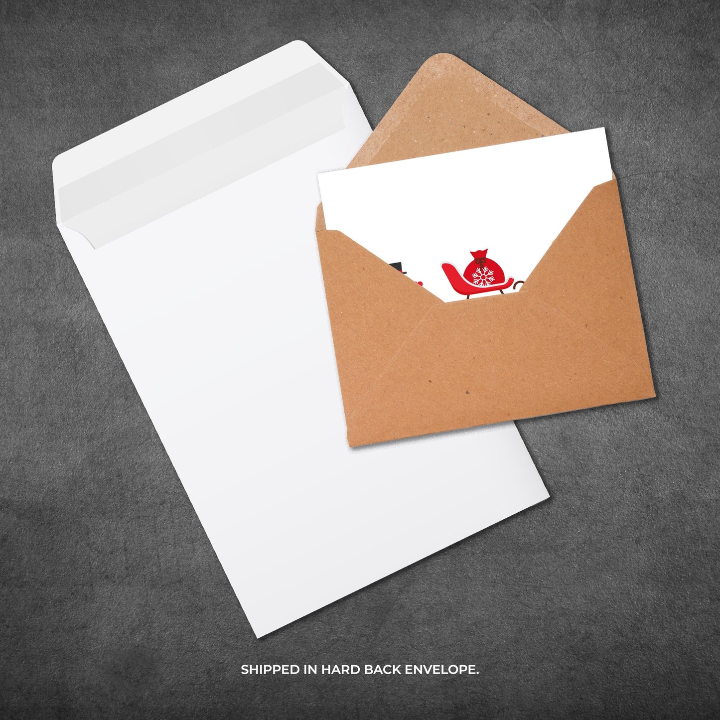 Funny Christmas Card: It's Giving Festive, Modern Holiday Greeting