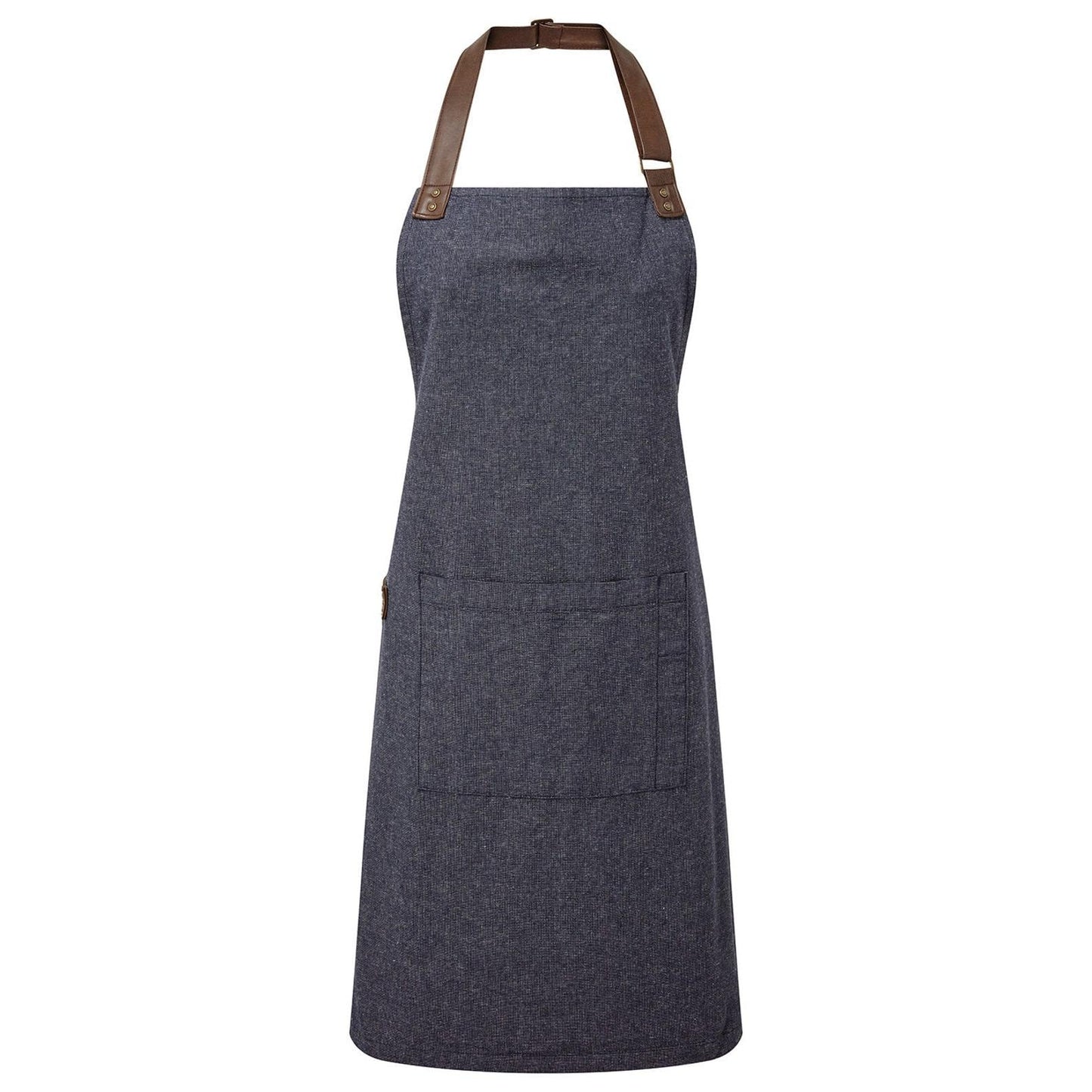 Moss Green Oxford Bib Apron, Personalised Cooking Apron, Gift for Him or Her