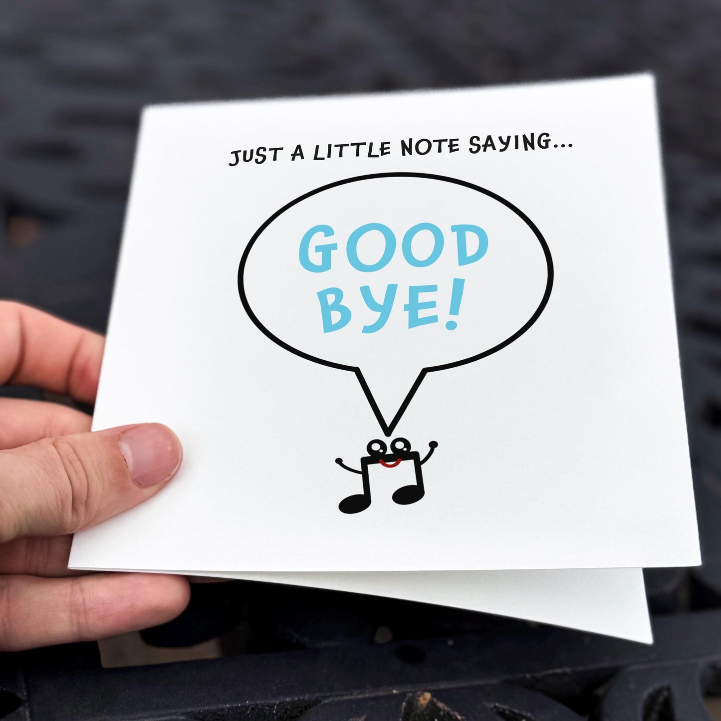 Funny Goodbye Card for Colleague: Cheerful Farewell