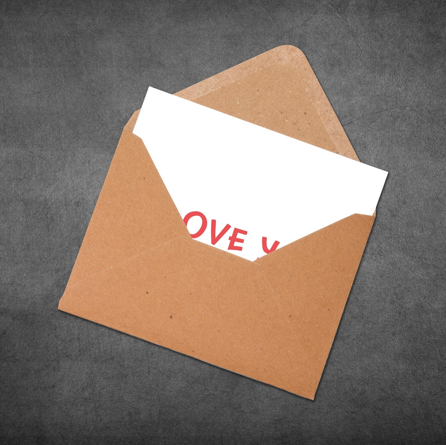 Minimalist Love Card: Anniversary, Valentine's Day, or Just Because