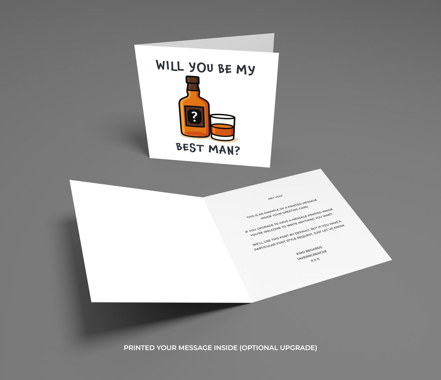 Will You Be My Best Man Card, Funny Best Man Proposal, Whisky Card, Groomsman Card, Wedding Party Card, Best Man Request Card