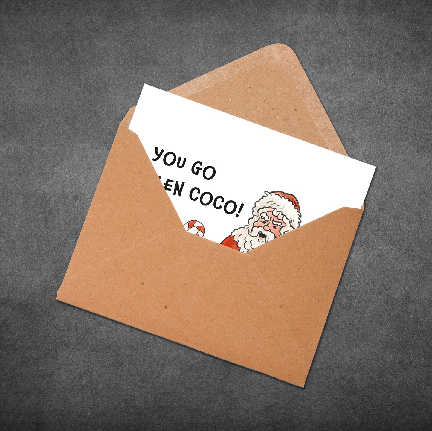 Funny Glen Coco Christmas Card: Mean Girls Movie Quote Holiday