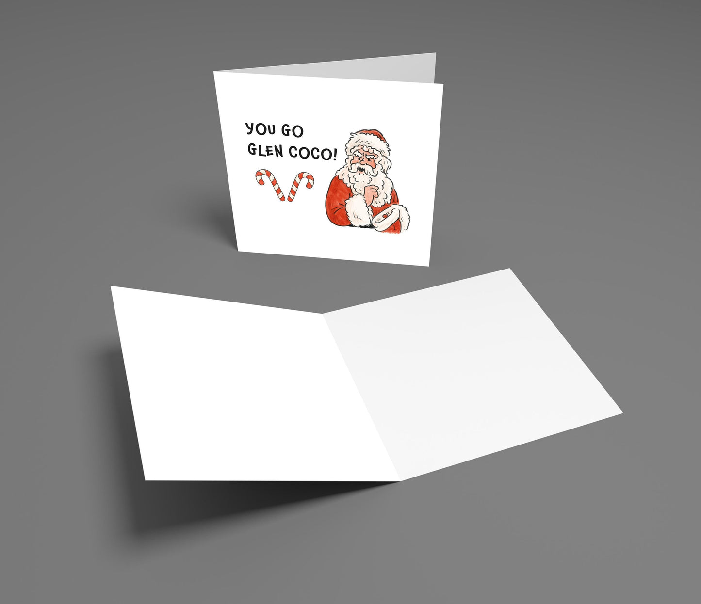 Funny Glen Coco Christmas Card: Mean Girls Movie Quote Holiday