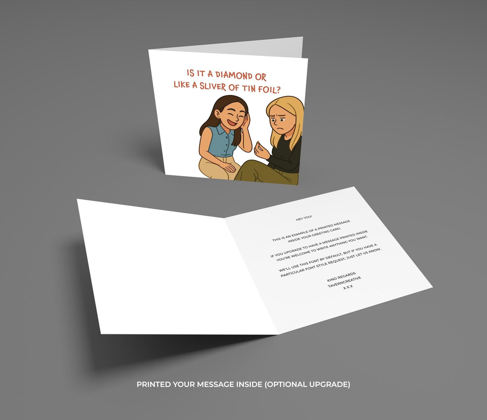 Funny Engagement Card: The Summer I Turned Pretty Quote