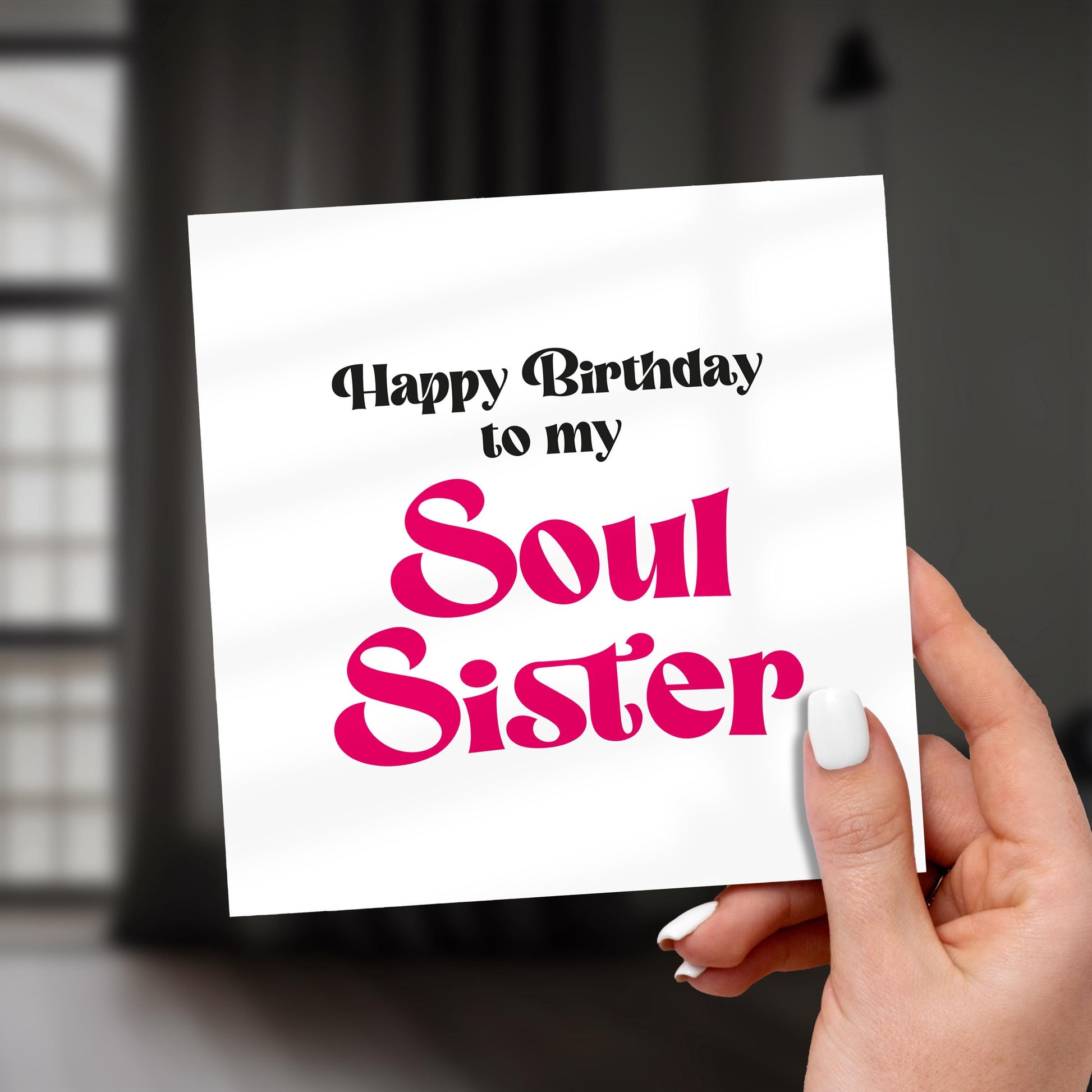Soul Sister Birthday – Best Friend Card